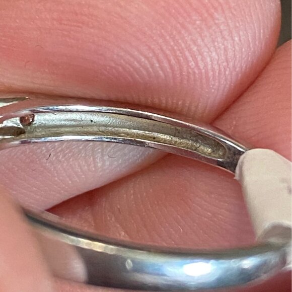 Ring Size 8 Pink Ruby CZ Sterling Silver 925 Women Semi-Precious Stone - Picture 7 of 10